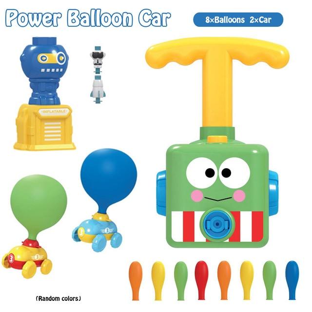 2 in 1 Ballon Launcher & Auto Spielzeug | Brehn