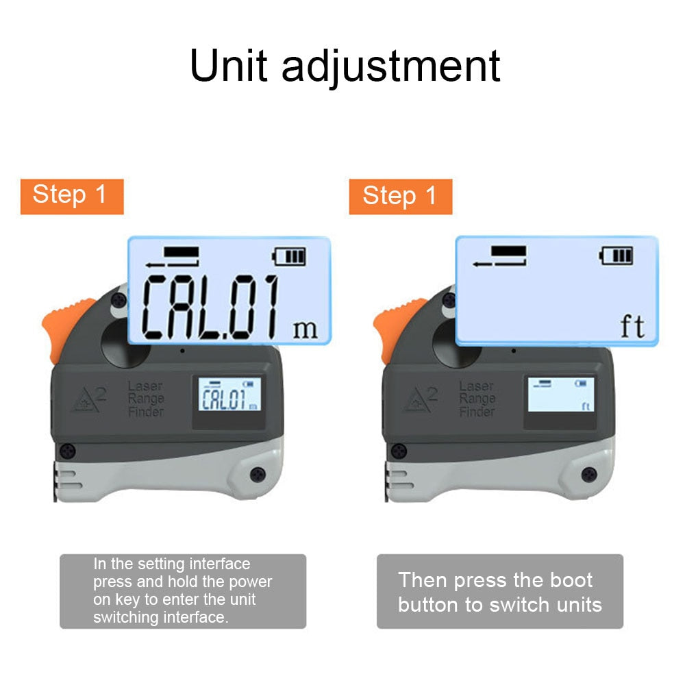 2 in 1 Laser Maßband | Brehn