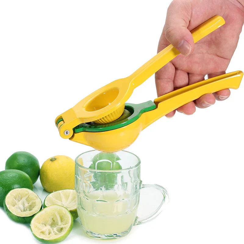 2-in-1 Aluminium Zitrone Limette Presse und Handmanuel Zitrus Entsafter | Brehn
