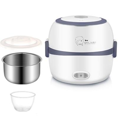 2-Schichten tragbarer Mini-Reisekocher Küche kompakt Kochen | Brehn