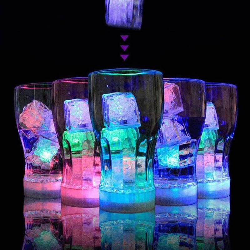 Bunte wasseraktivierte LED-Eiswürfel | Brehn