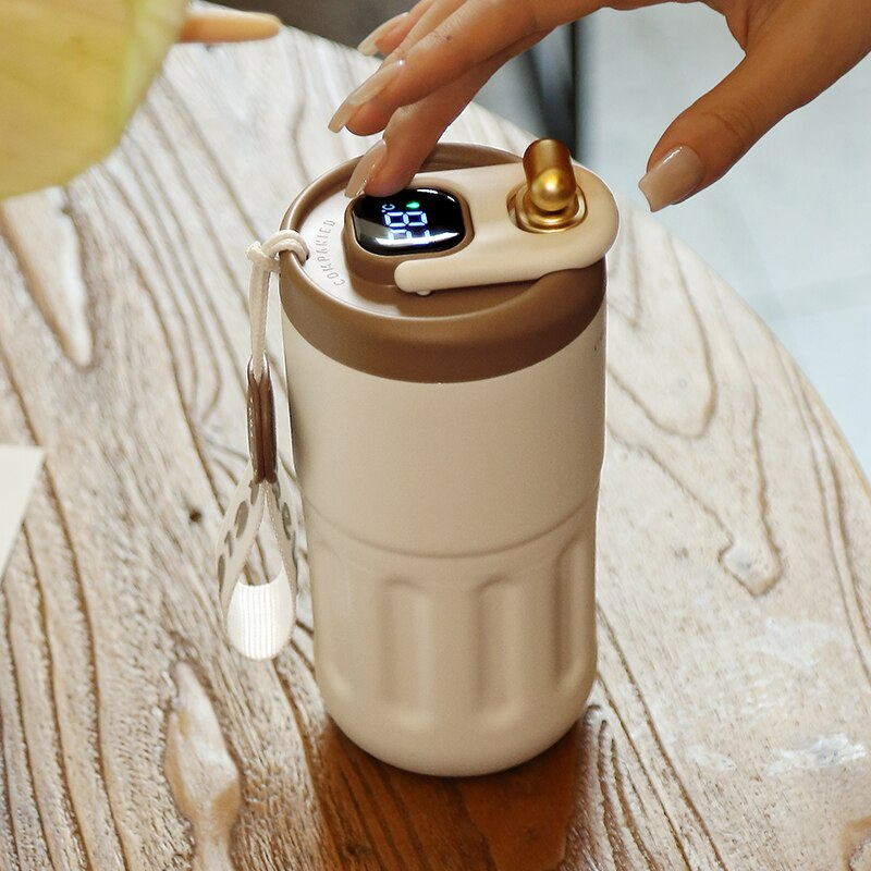 Portabler Smart Edelstahl Kaffeebecher | Brehn