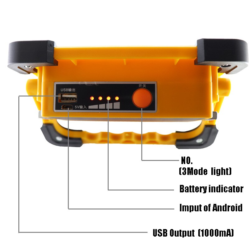 Solar Power Bank Led Camping Licht | Brehn