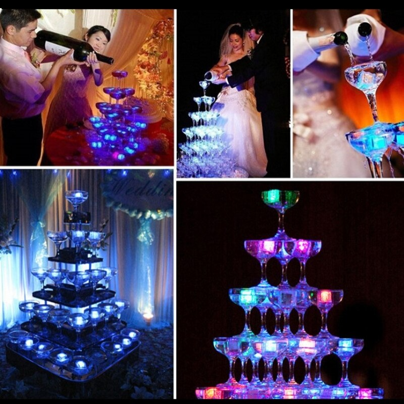 Bunte wasseraktivierte LED-Eiswürfel | Brehn