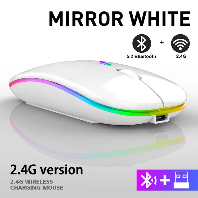 Brehn | Eindhoven Drahtlose LED-Maus | Wiederaufladbare Bluetooth-Maus