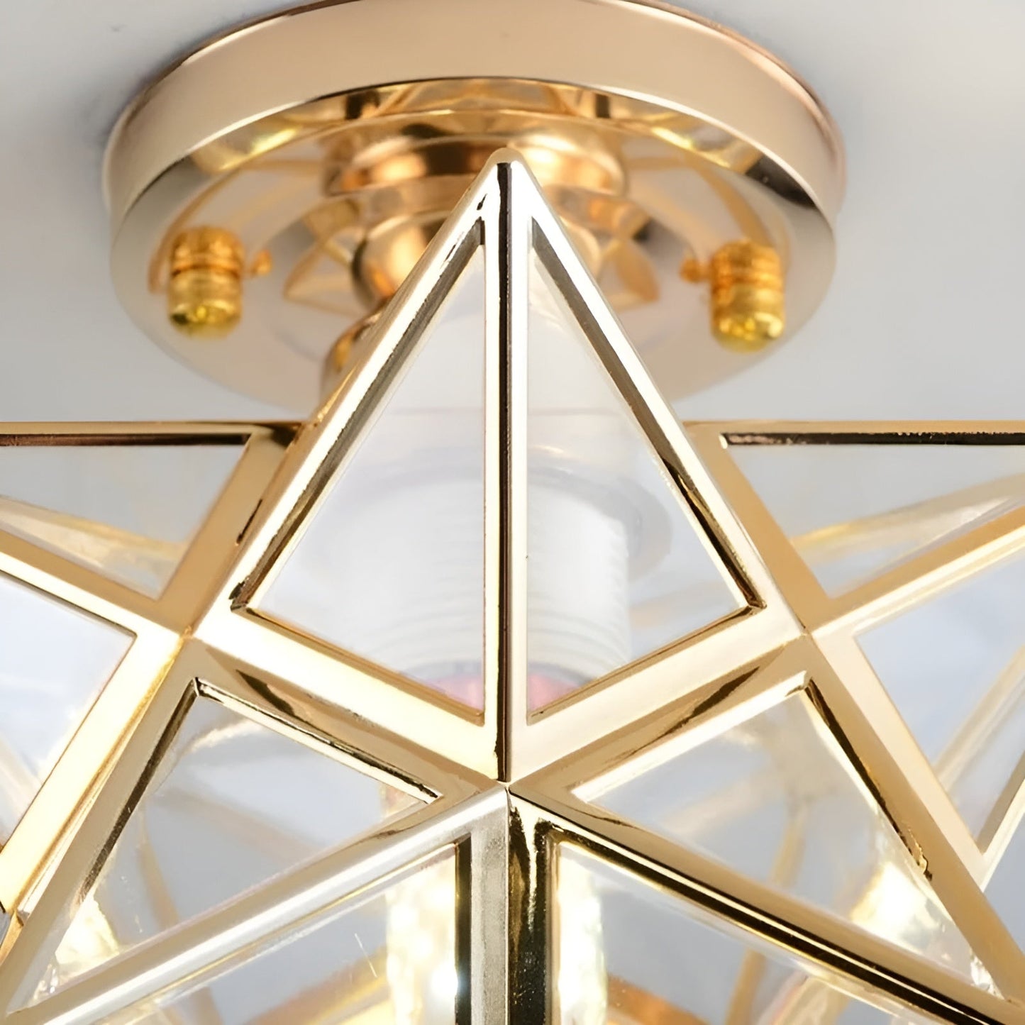 HaloStar Licht - Elegante LED-Deckensternleuchte | Brehn