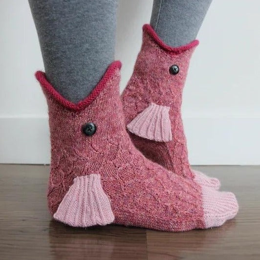 Strickkrokodilsocken | Brehn