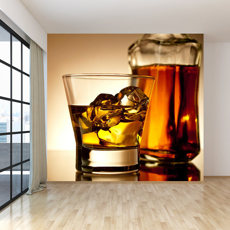 Brehn | Liquor Muurdecals Pastel Kleur Hedendaagse Muurdecoratie voor Westerse Restaurant