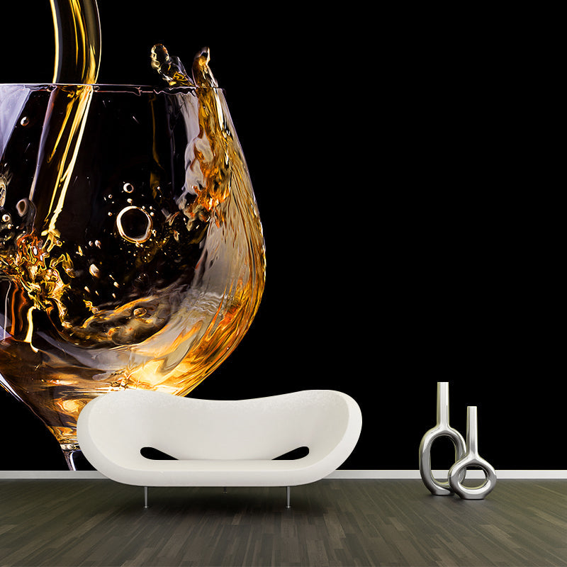 Brehn | Liquor Muurdecals Pastel Kleur Hedendaagse Muurdecoratie voor Westerse Restaurant