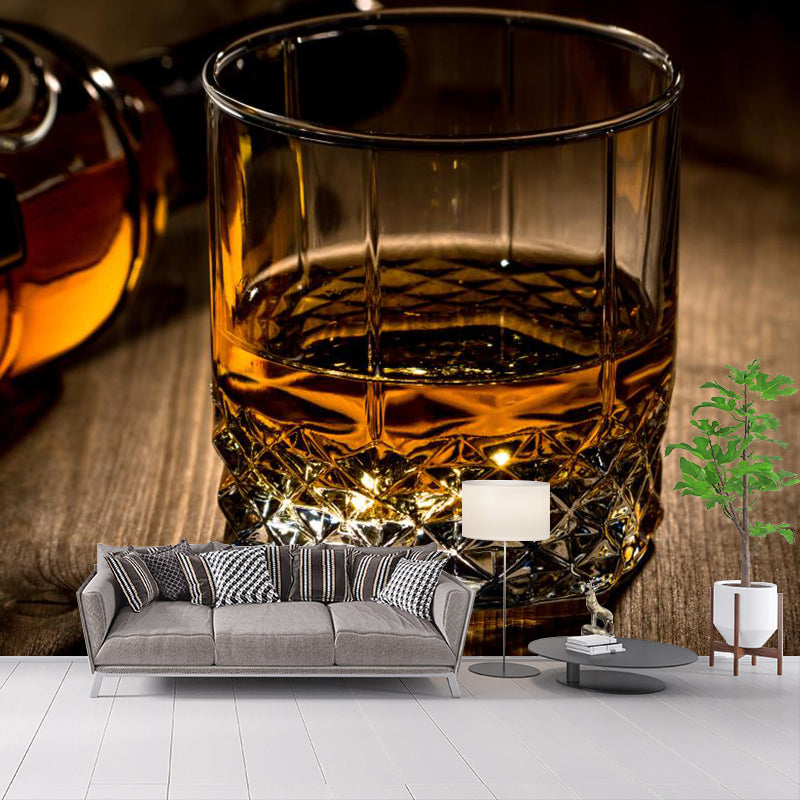 Brehn | Liquor Muurdecals Pastel Kleur Hedendaagse Muurdecoratie voor Westerse Restaurant