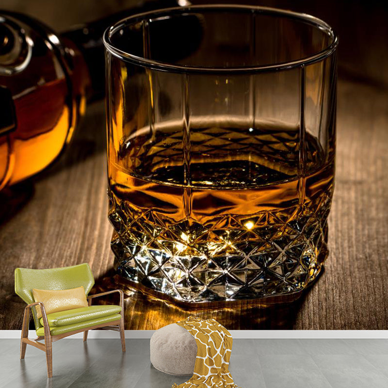 Brehn | Liquor Muurdecals Pastel Kleur Hedendaagse Muurdecoratie voor Westerse Restaurant