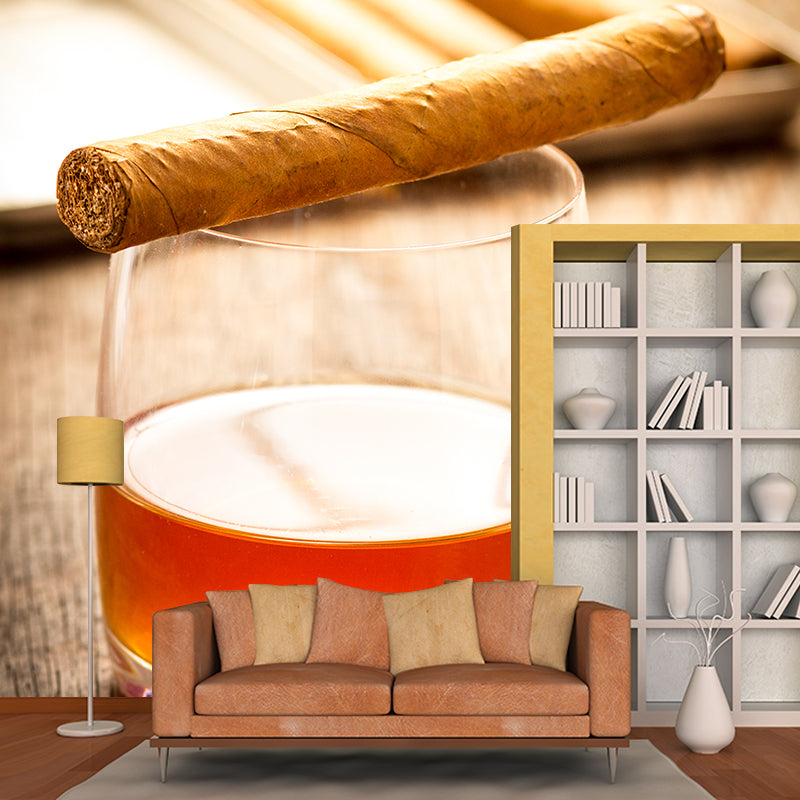Brehn | Liquor Muurdecals Pastel Kleur Hedendaagse Muurdecoratie voor Westerse Restaurant