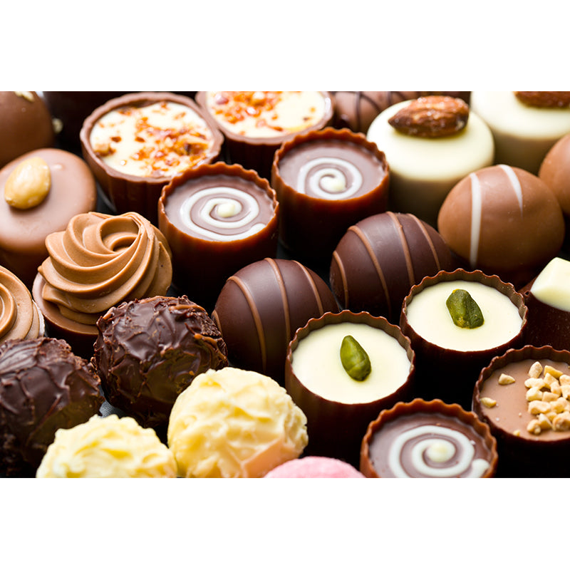 Brehn | Donkere Kleur Heerlijke Chocolade Muur Tattoo Hedendaags Non-woven Materiaal Muurbedekking