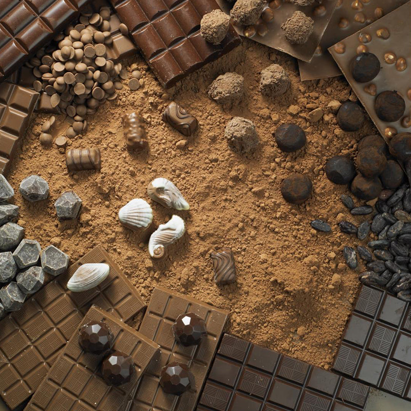 Brehn | Lichte kleur chocolade muurstain resistente hedendaagse dessertwinkel wandbekleding