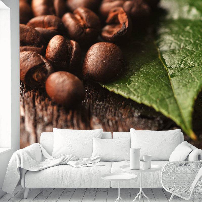 Brehn | Pastel Farbe Kaffeebohnen Wanddekoration für die Dekoration Moderner Wohnzimmer Wanddekoration