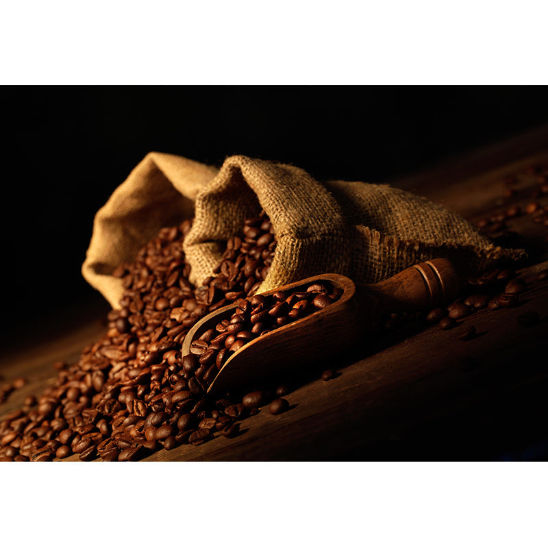 Brehn | Kaffeebohne Wanddeko für Esszimmer Fotografie Wandverkleidung, Maßgeschneidert Gedruckt