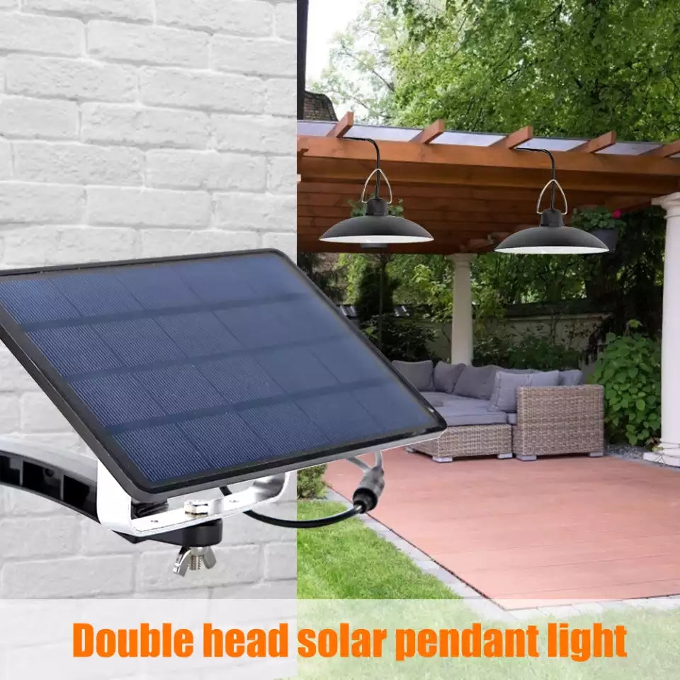 SolarDuo LED Lamp Set auf Solarenergie mit Fernbedienung | Brehn