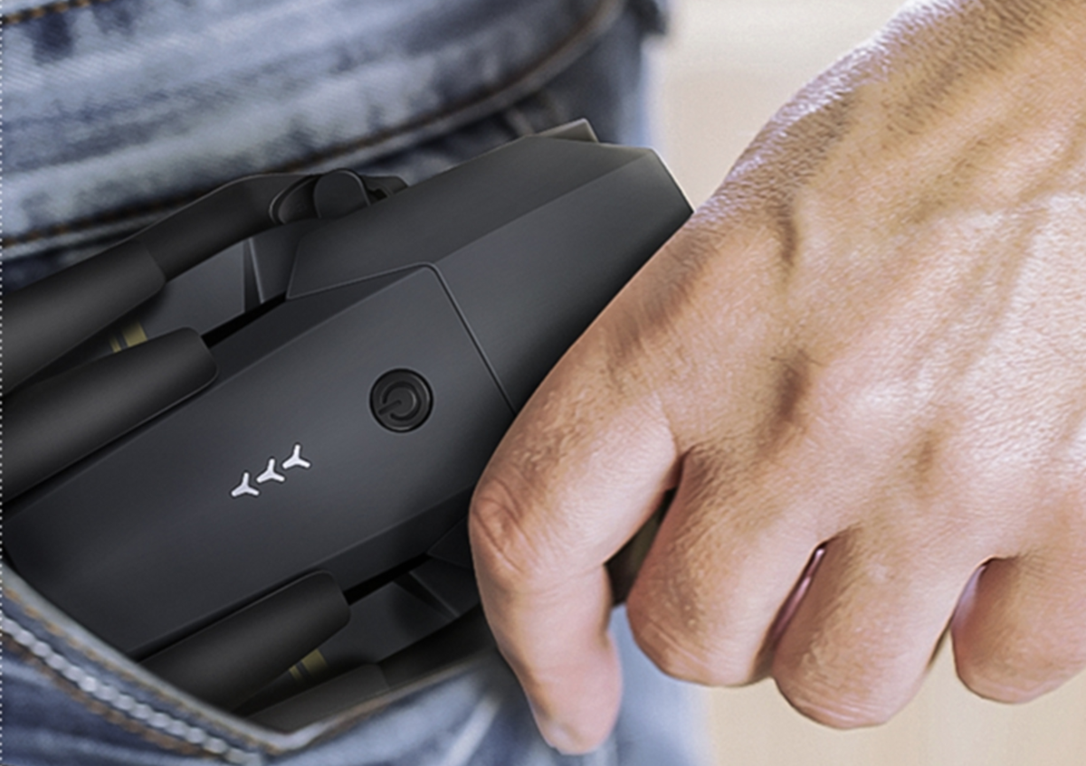Brehn | Skyhawk HD Faltbare Luft-Selfie-Drohne Mit Kamera 2MP