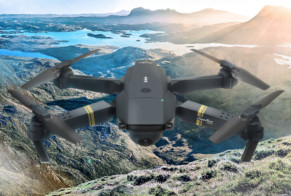 Brehn | Skyhawk HD Faltbare Luft-Selfie-Drohne Mit Kamera 2MP
