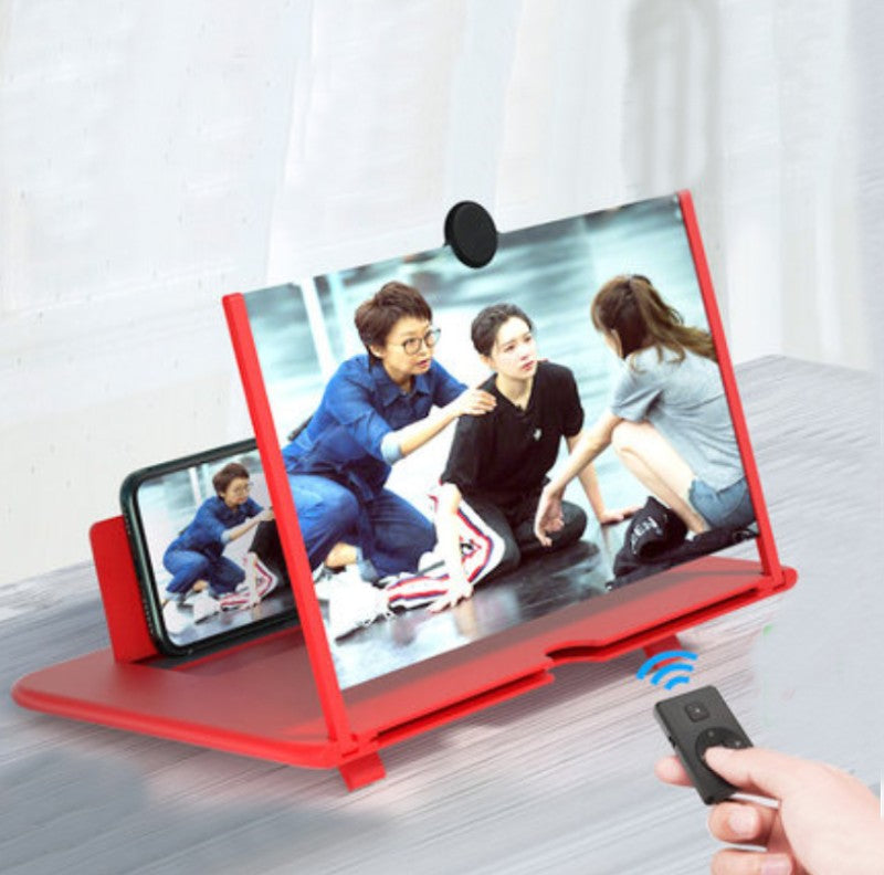 Brehn | 12" faltbarer Smart Phone Bildschirmverstärker Projektor, mit Anti-Blaulicht, großer Bildschirm, geeignet zum Ansehen von Filmen und Videos auf allen Smartphones
