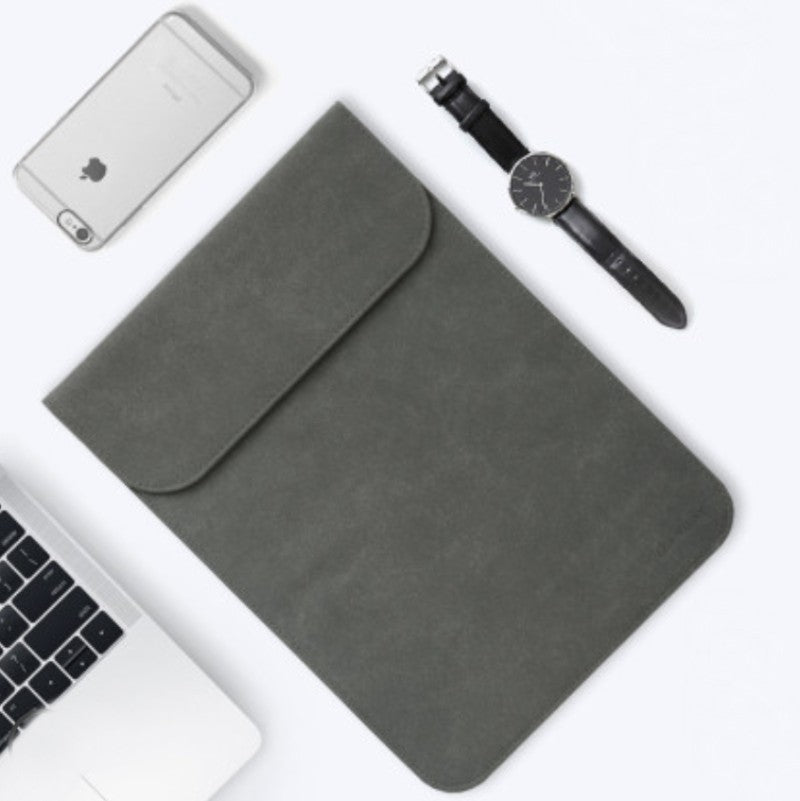 Brehn | Tragbare ultra-dünne Laptop-Hülle, mit schlankem Design, feinem Plüsch und unsichtbarem Magnetverschluss