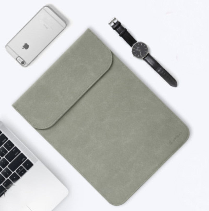 Brehn | Tragbare ultra-dünne Laptop-Hülle, mit schlankem Design, feinem Plüsch und unsichtbarem Magnetverschluss