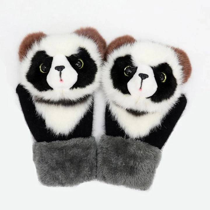 2022 neue Cartoon Plüsch gestrickte Handschuhe🌈 | Brehn