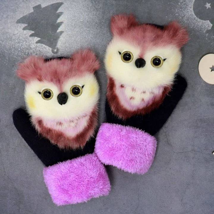 2022 neue Cartoon Plüsch gestrickte Handschuhe🌈 | Brehn