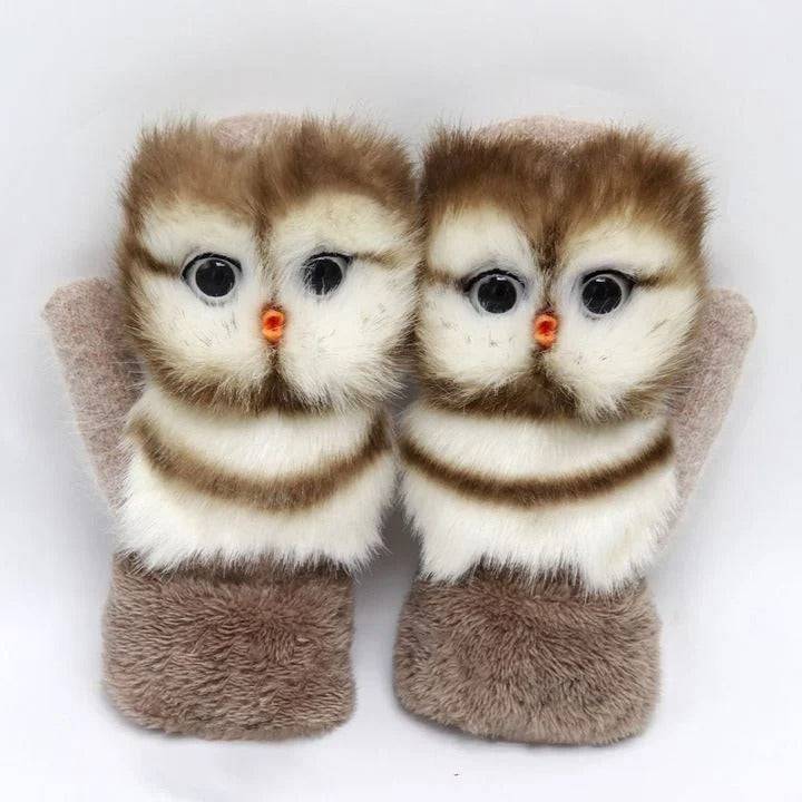 2022 neue Cartoon Plüsch gestrickte Handschuhe🌈 | Brehn