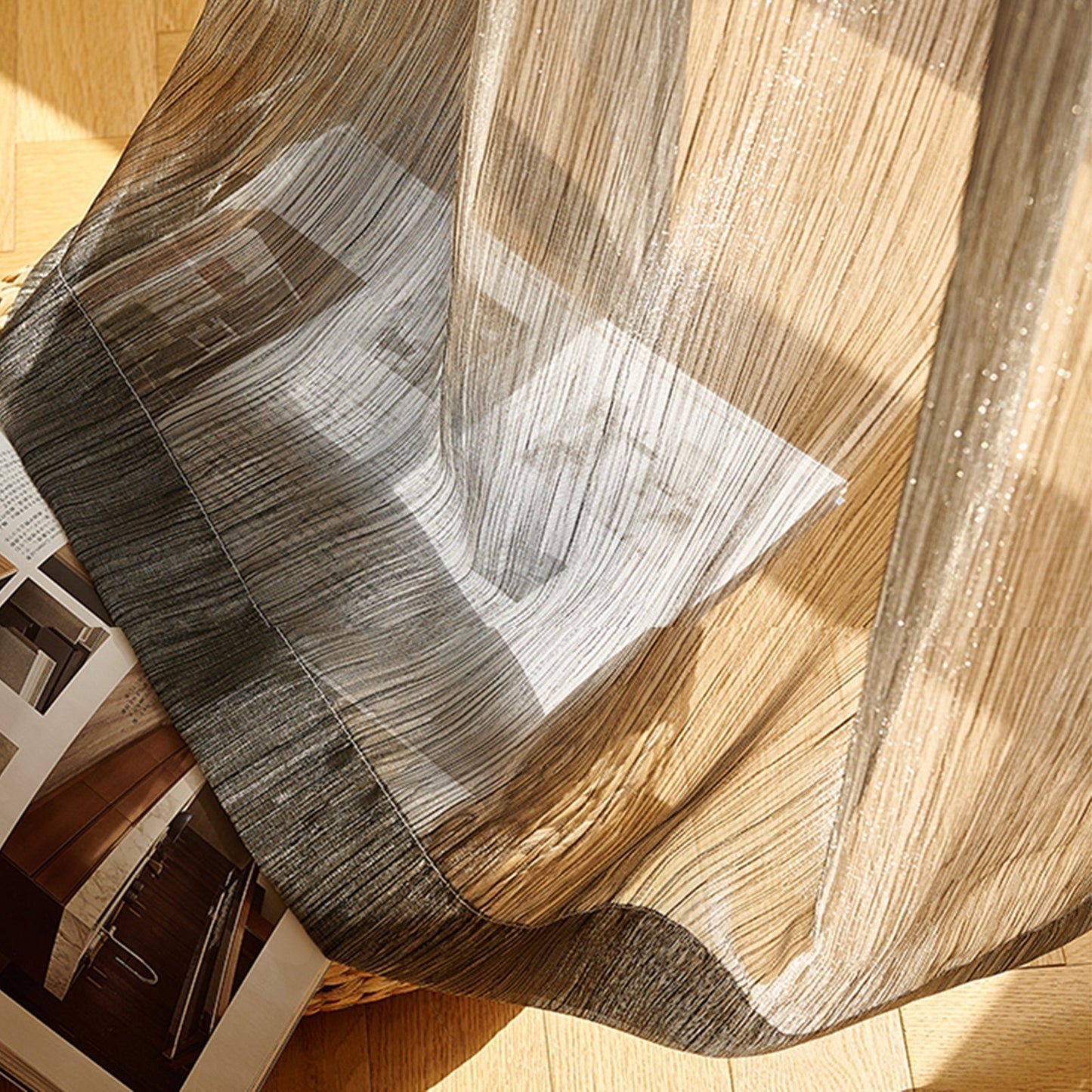 Transparente Leinen-Vorhänge, Leicht und Modern für Wohnzimmer | Brehn