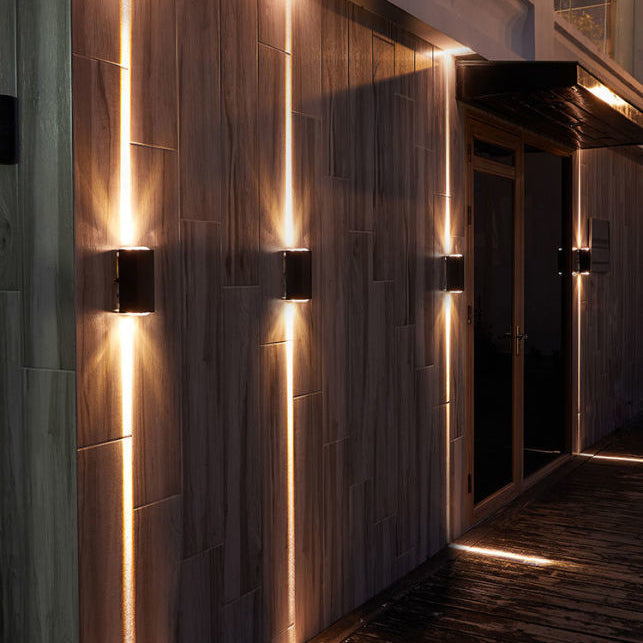 Modern Minimalist Außen Wasserdicht Strahl Spotlicht LED Außen Dekorative Wand Sconce Lampe | Brehn