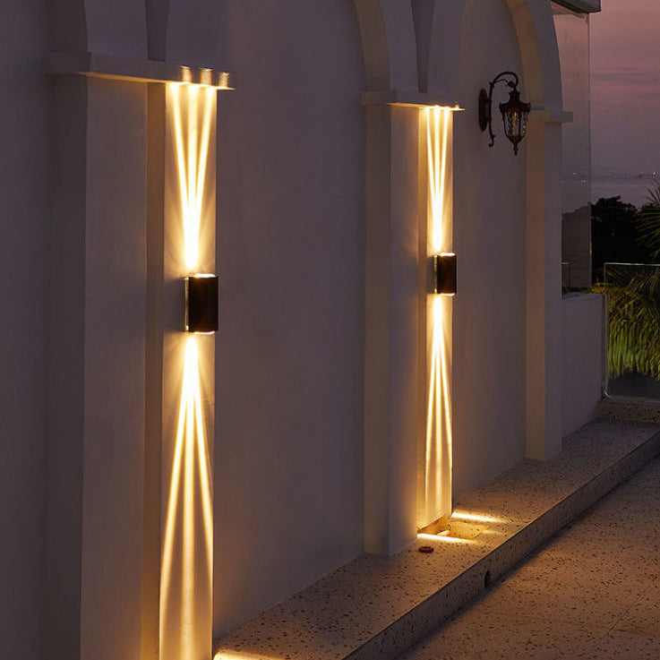 Modern Minimalist Außen Wasserdicht Strahl Spotlicht LED Außen Dekorative Wand Sconce Lampe | Brehn