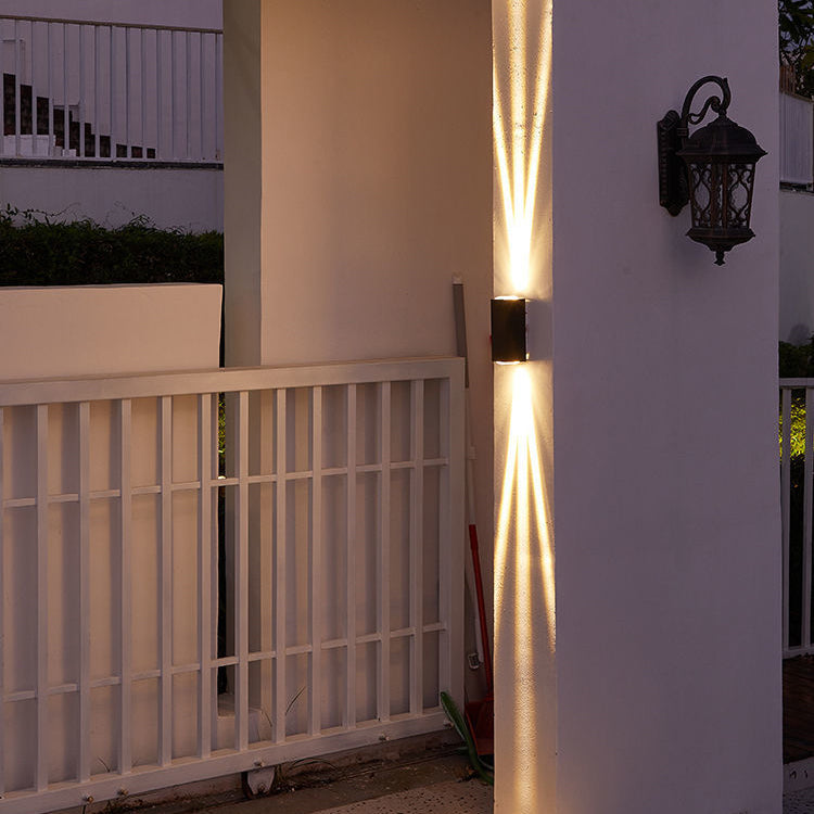 Modern Minimalist Außen Wasserdicht Strahl Spotlicht LED Außen Dekorative Wand Sconce Lampe | Brehn