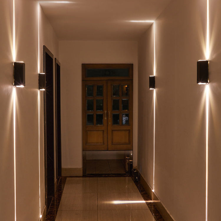 Modern Minimalist Außen Wasserdicht Strahl Spotlicht LED Außen Dekorative Wand Sconce Lampe | Brehn