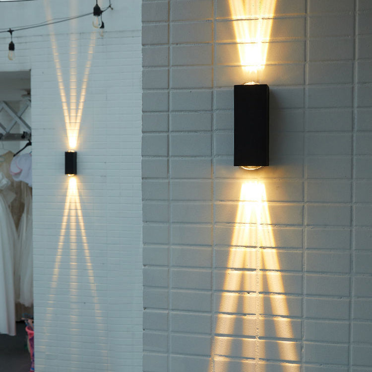 Modern Minimalist Außen Wasserdicht Strahl Spotlicht LED Außen Dekorative Wand Sconce Lampe | Brehn