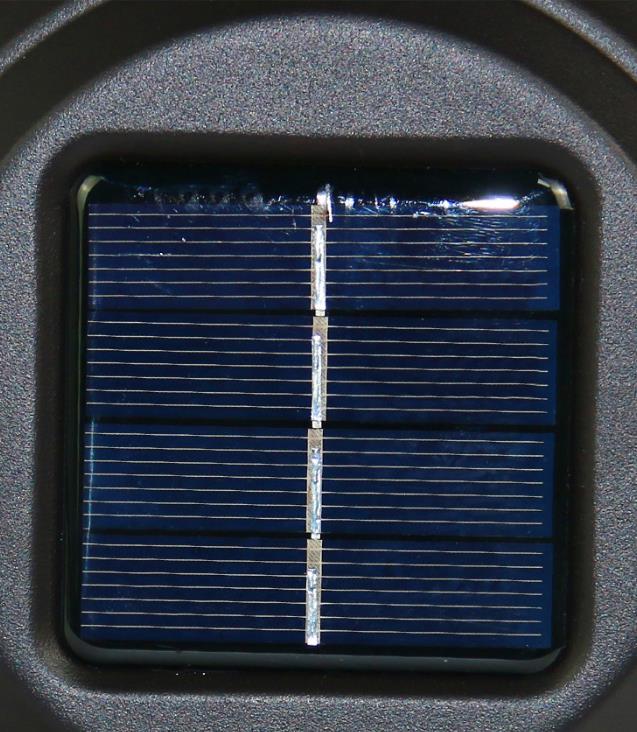 Traditionelle europäische Solar-Außen-Wasserfeste Induktions-LED-Dekorative Wandleuchte | Brehn