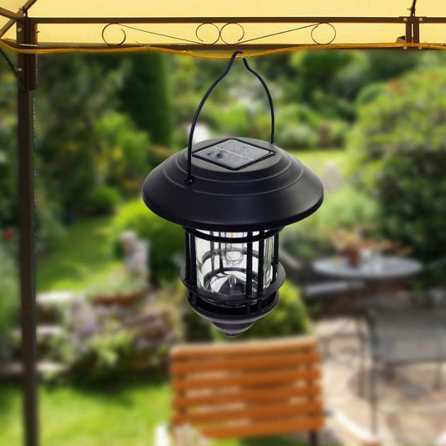 Traditionelle europäische Solar-Außen-Wasserfeste Induktions-LED-Dekorative Wandleuchte | Brehn