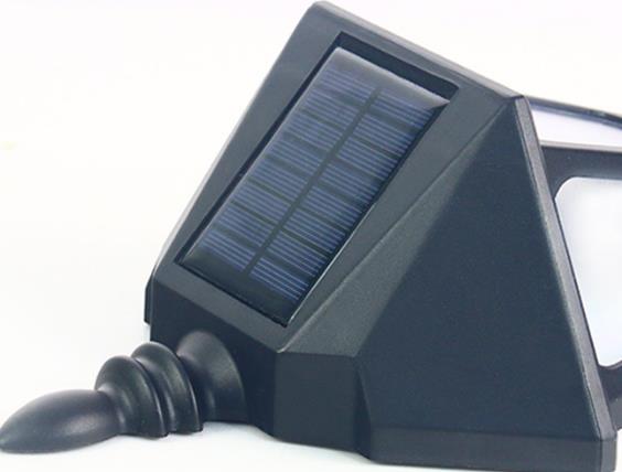 Moderner Minimalistischer Solar-Außenwasserfester Induktions-Zweifarbige Beleuchtung LED Außen-Garten-Wand-Sconce Lampe | Brehn