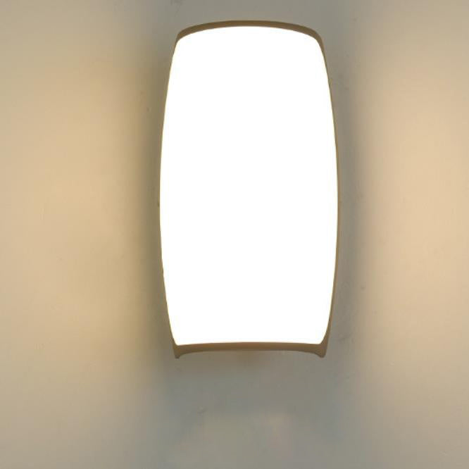Wasserdichte Acrylgewölbte Shade LED Außenwandleuchte | Brehn