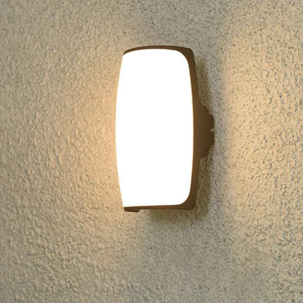 Wasserdichte Acrylgewölbte Shade LED Außenwandleuchte | Brehn