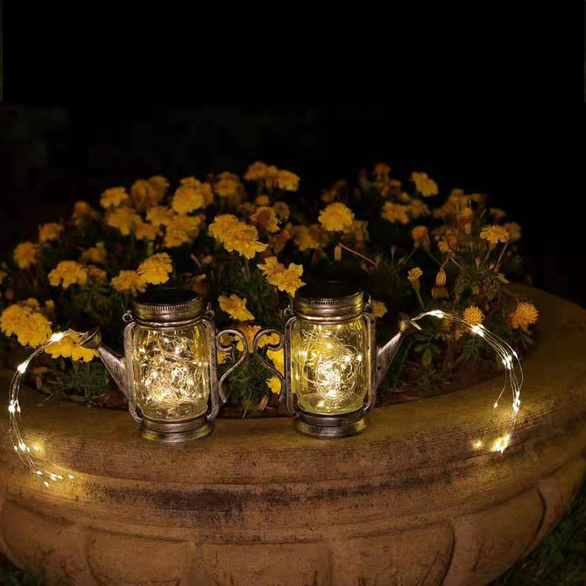 Solar Creative Fairy Frosted Glass Jar LED Außenlicht | Brehn