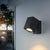 Modernes Outdoor-Wasserdichtes Quadrat-Spotlight Einstellbarer Winkel LED Garten Wand Sconce Lampe | Brehn