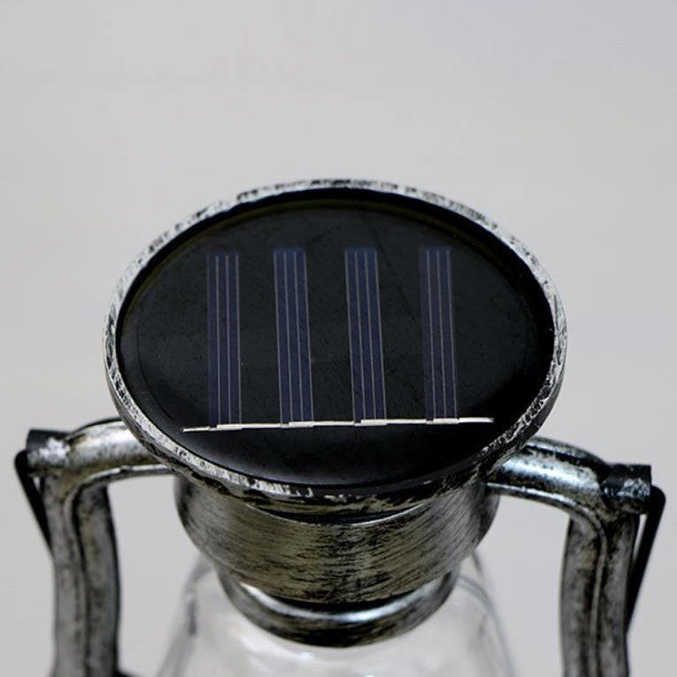 Solar Retro Kerosene Lampe Pferdelampe LED Außen Garten Patio Dekoration Tragbare Flamme Kerzenlicht | Brehn
