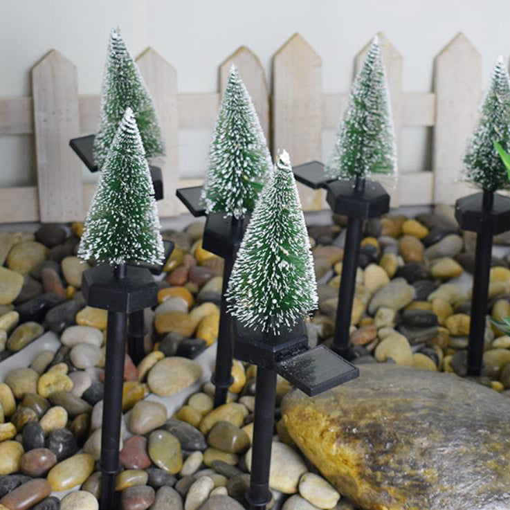 Moderne Solar Weihnachtsbaum Erd-Einlage Rasen-Dekoration Landschaftslicht | Brehn