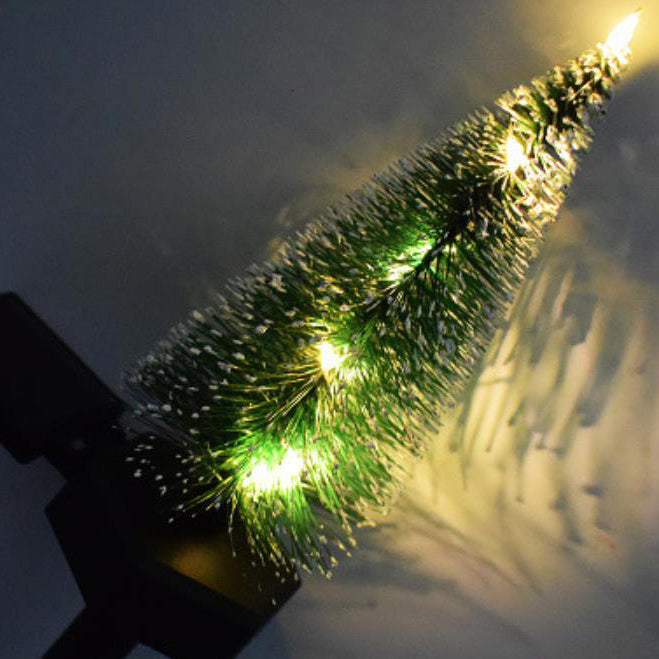 Moderne Solar Weihnachtsbaum Erd-Einlage Rasen-Dekoration Landschaftslicht | Brehn