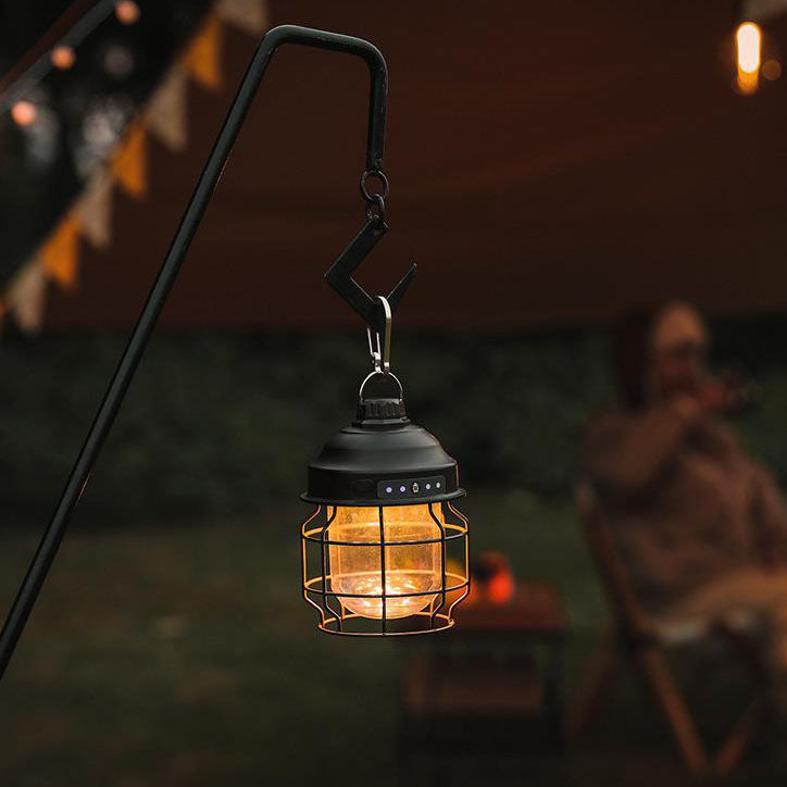 Outdoor Camping Schmiedeeisen LED Licht | Brehn