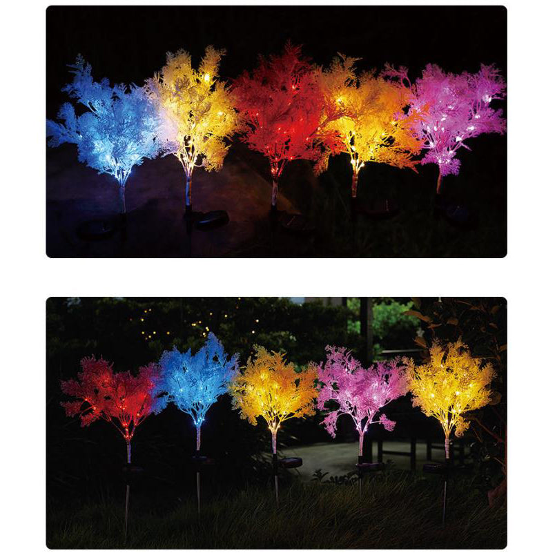 Modern Kreative Farbige Simulation Nebel Solar LED Außenbereich Terrasse Rasen Boden Einsetzen Landschaft Licht | Brehn