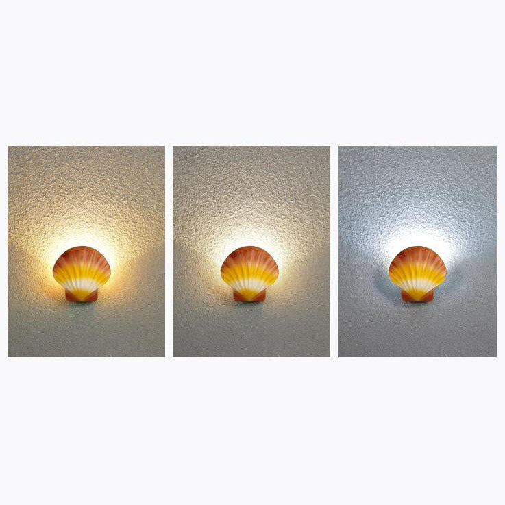 Outdoor Kreatives Shell Design Aluminium LED Wasserdichte Wand Sconce Lampe | Brehn