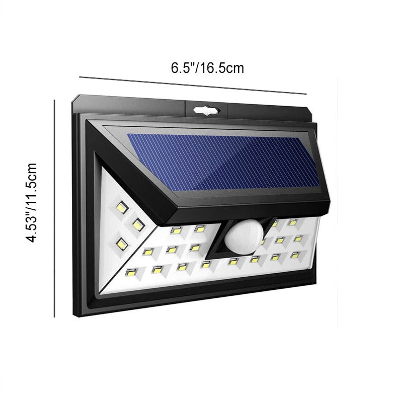 Outdoor Solar Trapez Körper Sensor Wasserdichte LED Patio Wand Sconce Lampe | Brehn