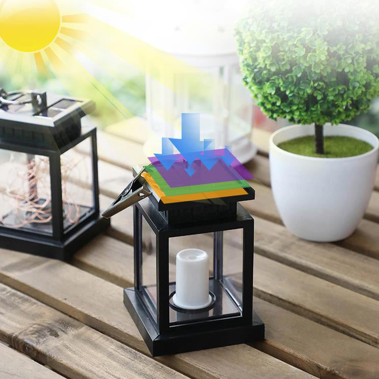 Moderne Solar Star Kerze ABS wasserdichte LED Außenlichter | Brehn